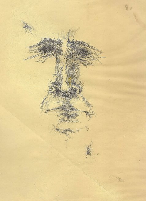 pencil clay paper 1970
