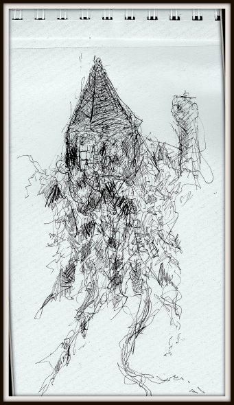 Street Sketch 47th & Baltimore