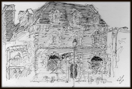 Street Sketch 50th and Balt