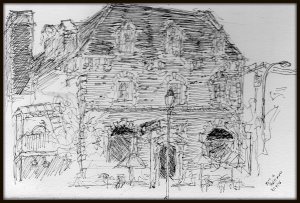 Street Sketch 50th and Balt