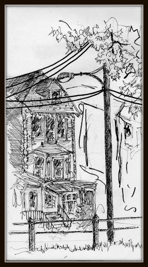 Street Sketch 51st & Pine