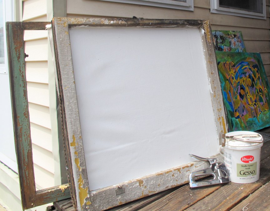 Window frame with canvas.JPG