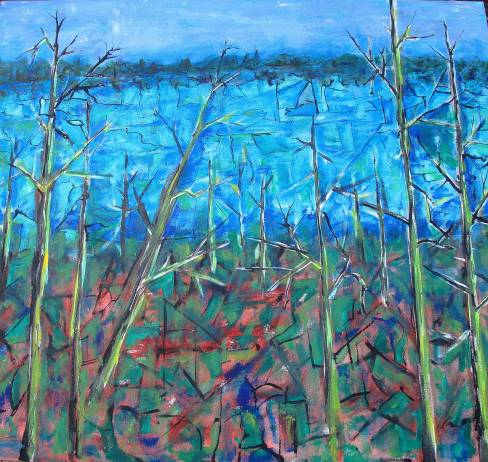 #728 Bass Lake of Childhood Remembered.JPG